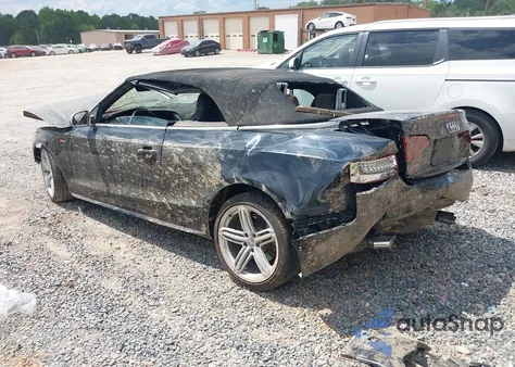 2014 Audi S5 3.0T Premium Plus из США, поврежденный, VIN WAUCGAFH0EN014242